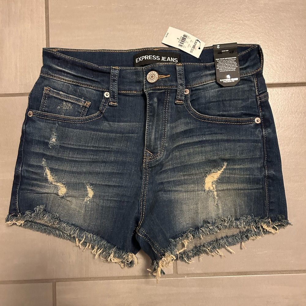 Brand NEW express jean shorts for women!